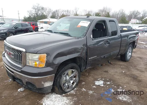 2011 GMC Sierra 1500 Sle из США, поврежденный, VIN 1GTR2VE3XBZ170091